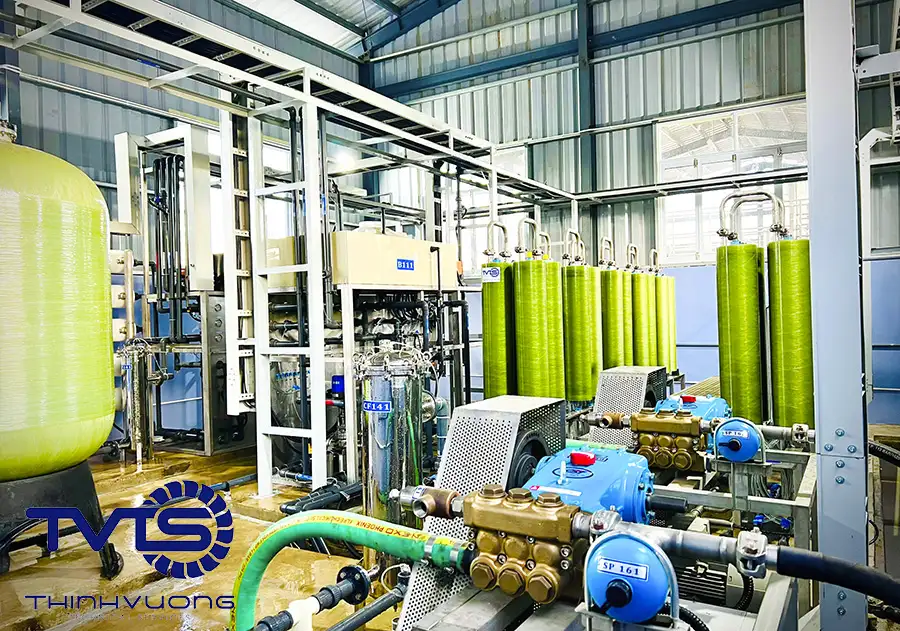 Hệ thống TSRO xử lý nước rỉ rác Bãi rác chôn lấp số 2, TP Huế