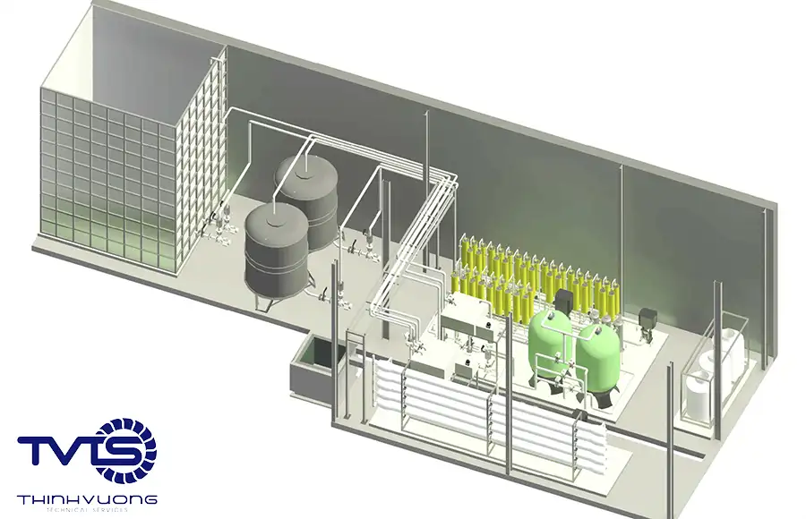 Mô tả về hệ thống tái sử dụng nước thải công nghiệp